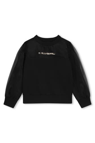 KARL LAGERFELD Sweatshirt schwarz