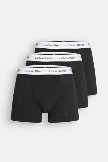 CALVIN KLEIN 3er-Pack Boxer Trunks schwarz