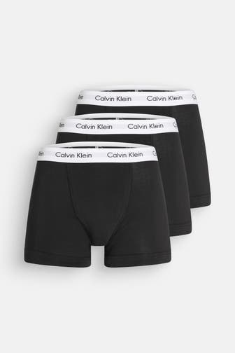CALVIN KLEIN 3er-Pack Boxer Trunks schwarz
