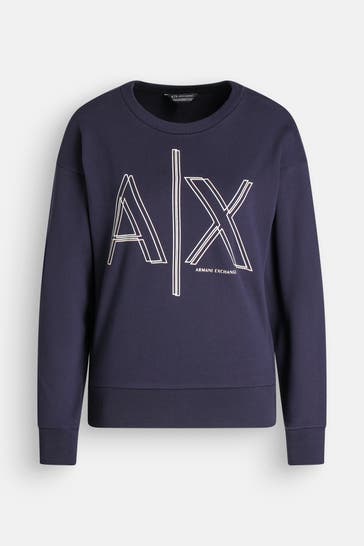 ARMANI EXCHANGE Sweatshirt dunkelblau