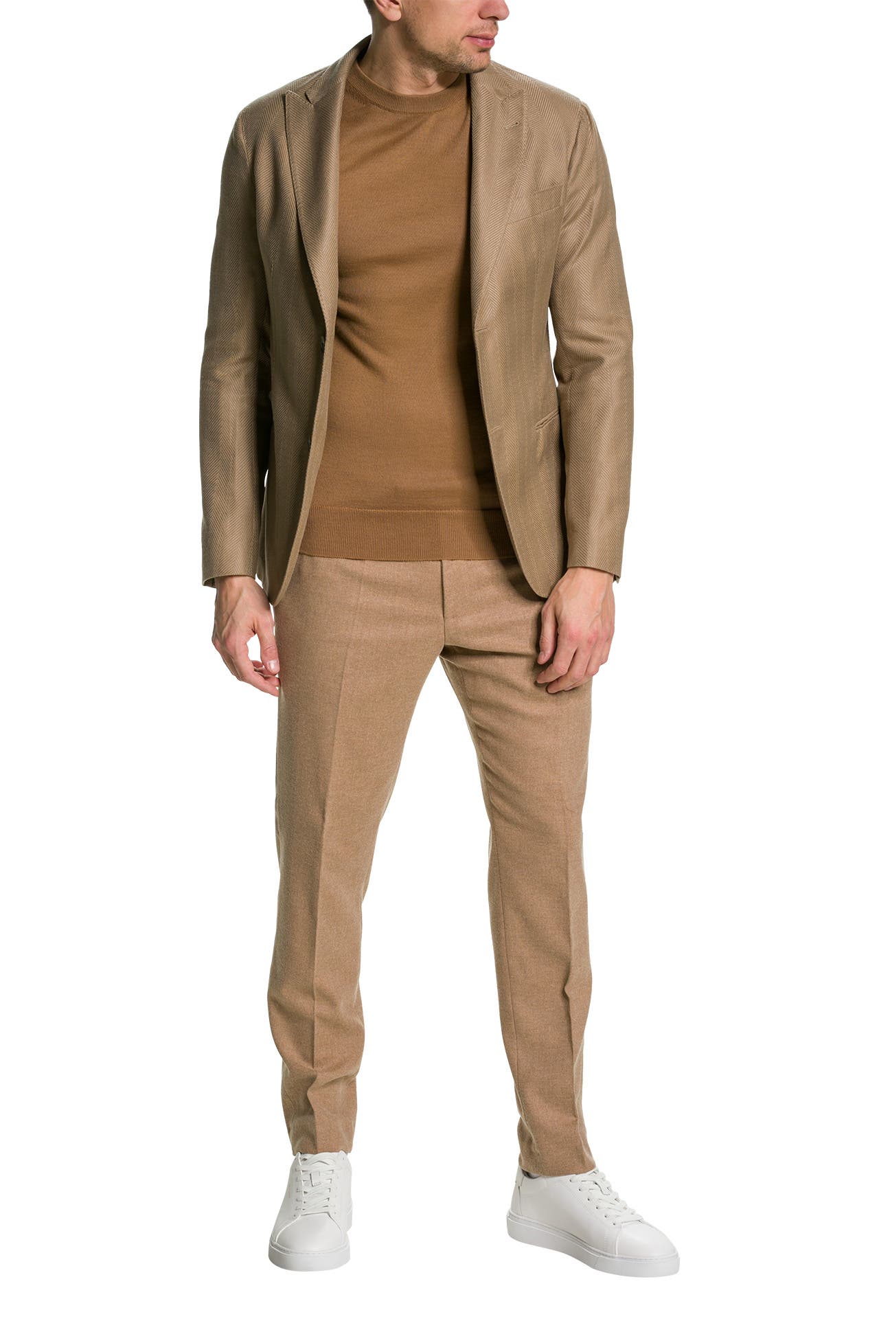 STRELLSON Stoffhose 'Kynd' hellbraun, Bild 1