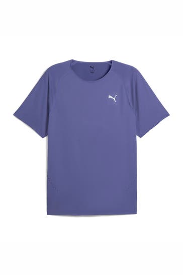 PUMA Funktionsshirt 'Run Cloudspun' taubenblau