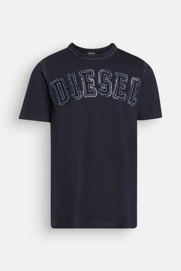 DIESEL T-Shirt nachtblau