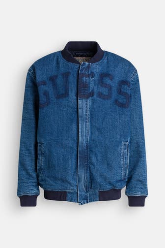GUESS Jeansblouson dunkelblau