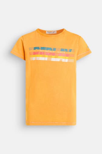 REPLAY T-Shirt hellorange