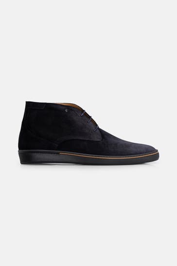 FLORIS VAN BOMMEL Desert-Boots 'Bora' nachtblau