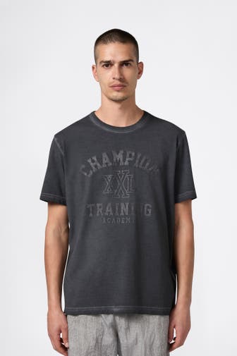 CHAMPION T-Shirt dunkelgrau