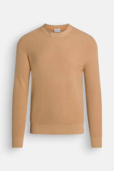 FTC Strickpullover hellbraun