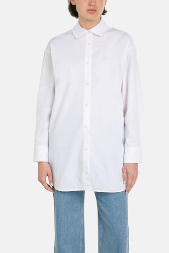 LA MARTINA Long-Bluse weiß
