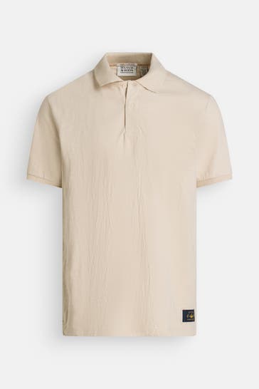 SCOTCH & SODA Polo-Shirt beige
