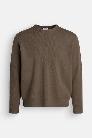 FILIPPA K Strickpullover dunkelgrün