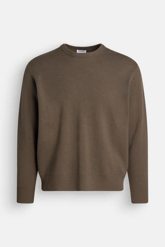 FILIPPA K Strickpullover dunkelgrün
