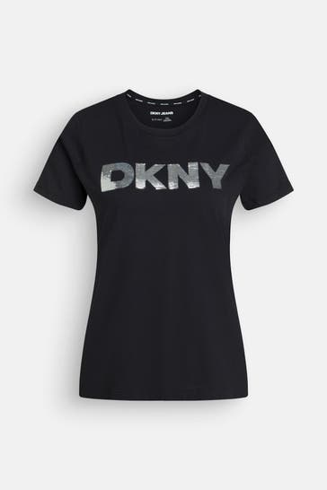 DKNY T-Shirt schwarz
