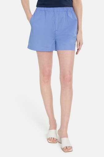 SPORTY & RICH Chino-Shorts blau