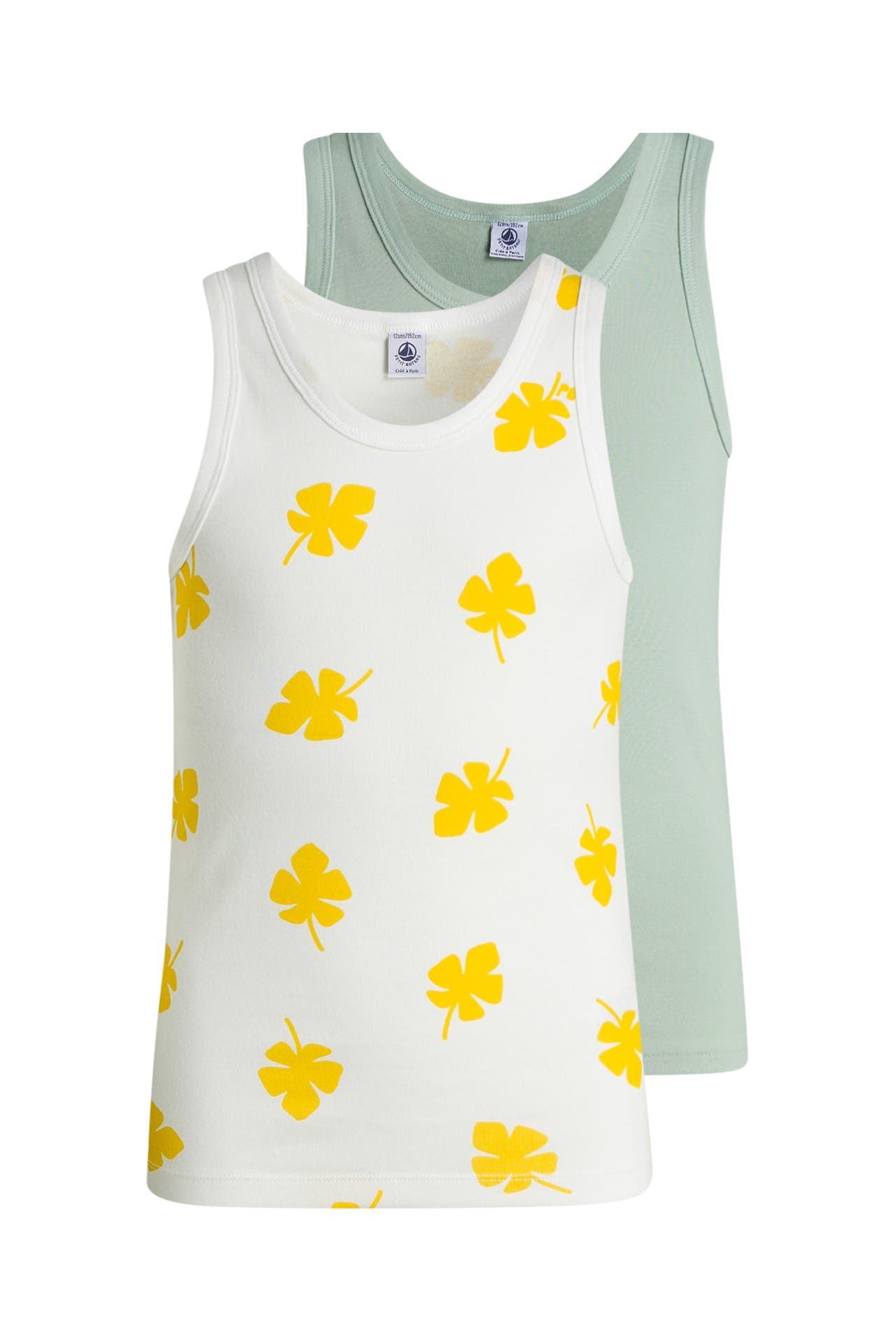 PETIT BATEAU 2er-Pack Unterhemden zweifarbig, Bild 1