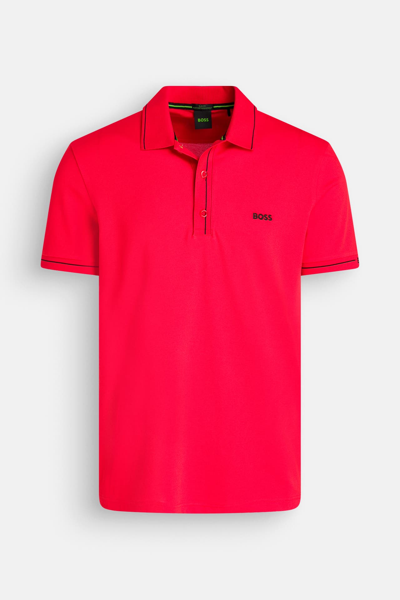 BOSS GREEN Polo-Shirt 'Paule' rot, Bild 1