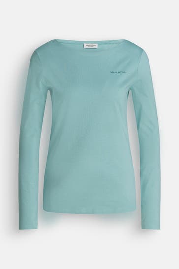 MARC O'POLO Turquoise long-sleeved top