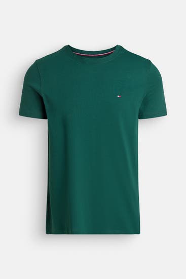 TOMMY HILFIGER - T-Shirt smaragdgrün