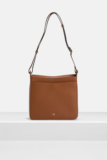 AIGNER Umhängetasche 'Pura' cognac