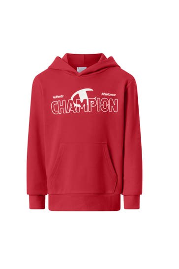 CHAMPION Hoodie dunkelrot