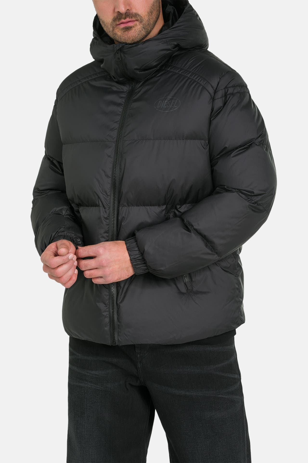DIESEL Steppjacke schwarz, Bild 1