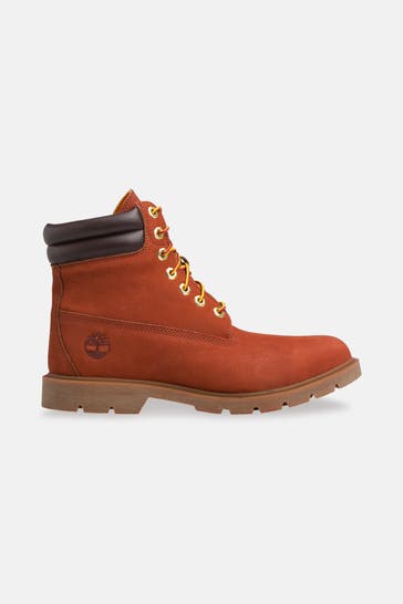 TIMBERLAND Schnürstiefel 'Premium' ziegelrot