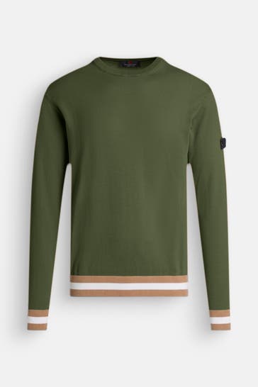 PEUTEREY Strickpullover dunkelgrün