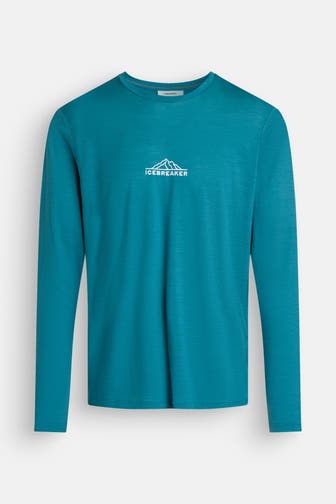 ICEBREAKER Longsleeve petrol