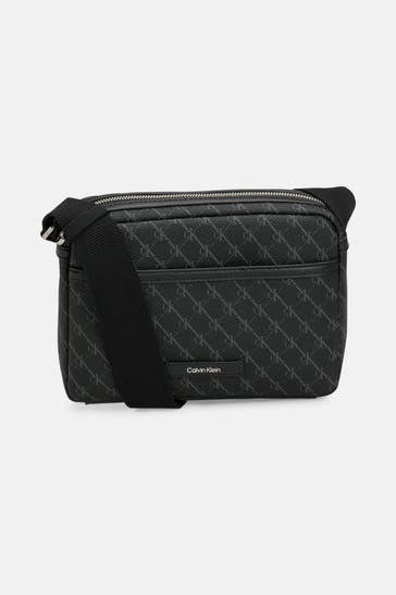 CALVIN KLEIN Umhängetasche schwarz logo
