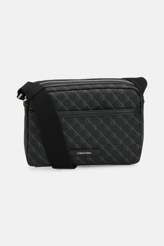 CALVIN KLEIN Umhängetasche schwarz logo