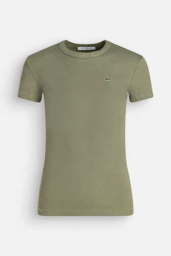 LACOSTE T-Shirt oliv