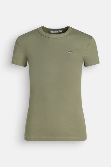 LACOSTE - T-Shirt oliv