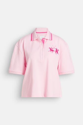 LA MARTINA Polo-Shirt rosa