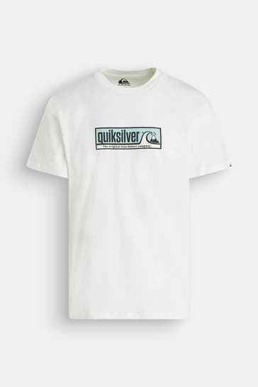 QUIKSILVER T-Shirt weiß