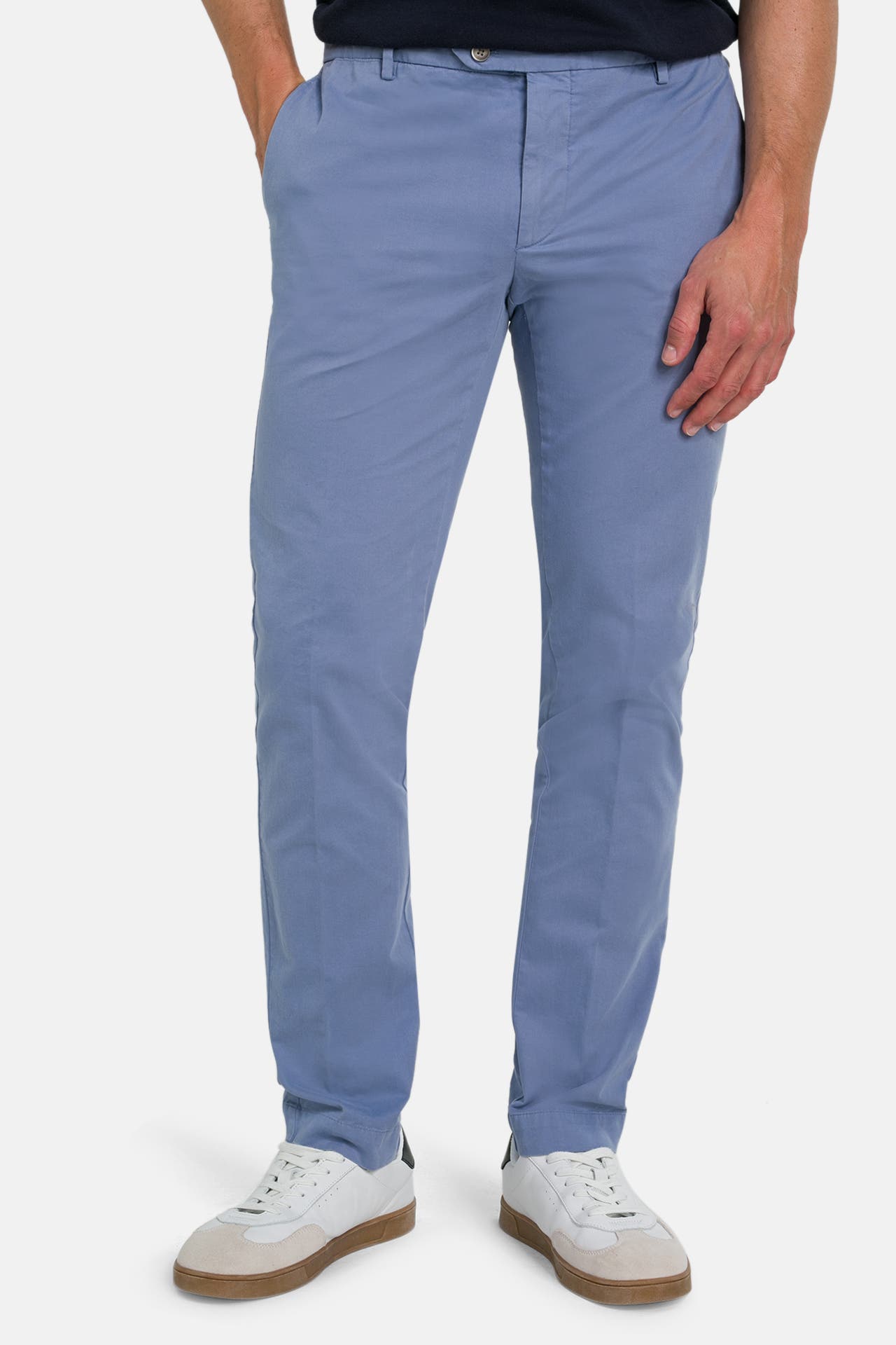 HACKETT Chino 'Core Kensington' taubenblau, Bild 1