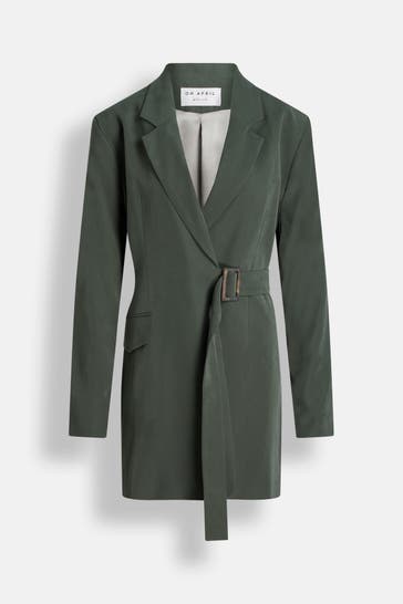 OH APRIL Blazerkleid 'Java' dunkelgrün