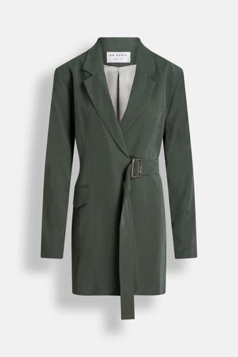OH APRIL Blazerkleid 'Java' dunkelgrün