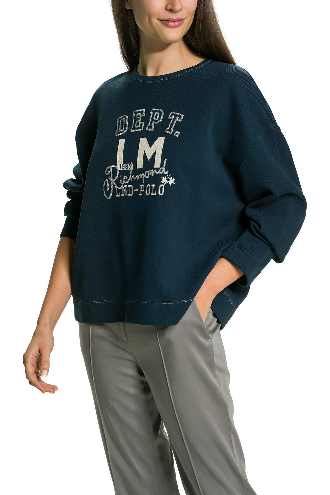 LA MARTINA Sweatshirt navy, Bild 1