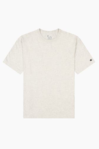 CHAMPION T-Shirt hellgrau meliert