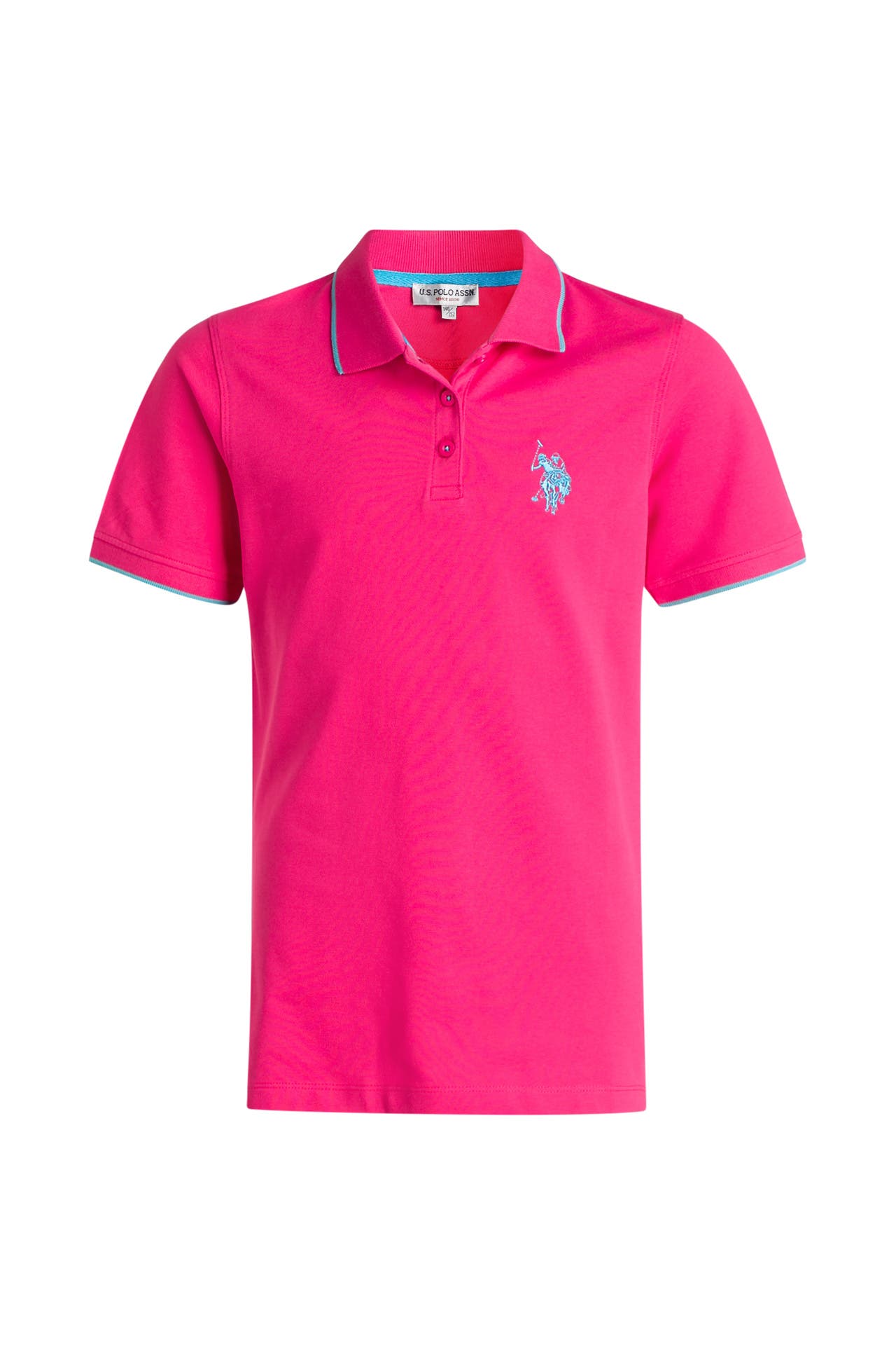 U.S. POLO ASSN. KIDS Polo Shirt magenta gunstig online kaufen Outletcity