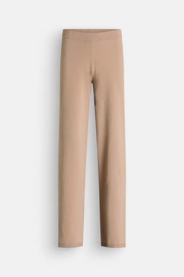 BUGATTI Strickhose hellbraun