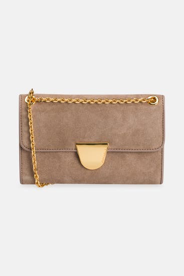 COCCINELLE - Schultertasche hellbraun