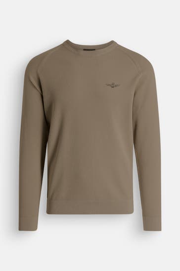 AERONAUTICA MILITARE Strickpullover graugrün