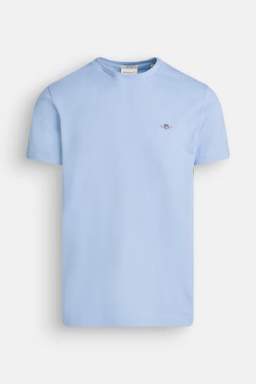 GANT T-Shirt hellblau