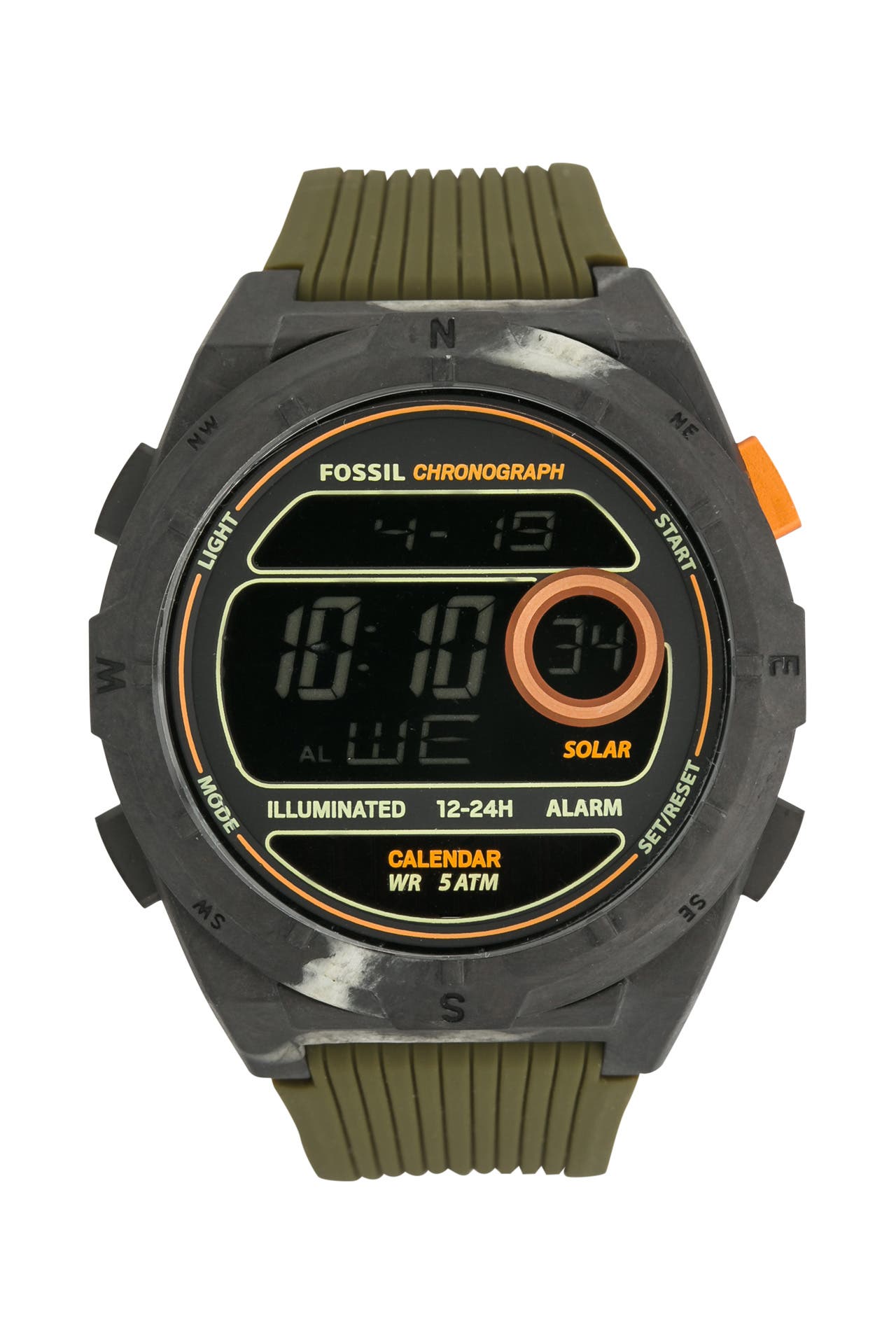 FOSSIL Armbanduhr dunkelgrün, Bild 1