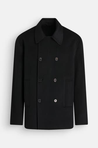 FILIPPA K Wollmantel schwarz