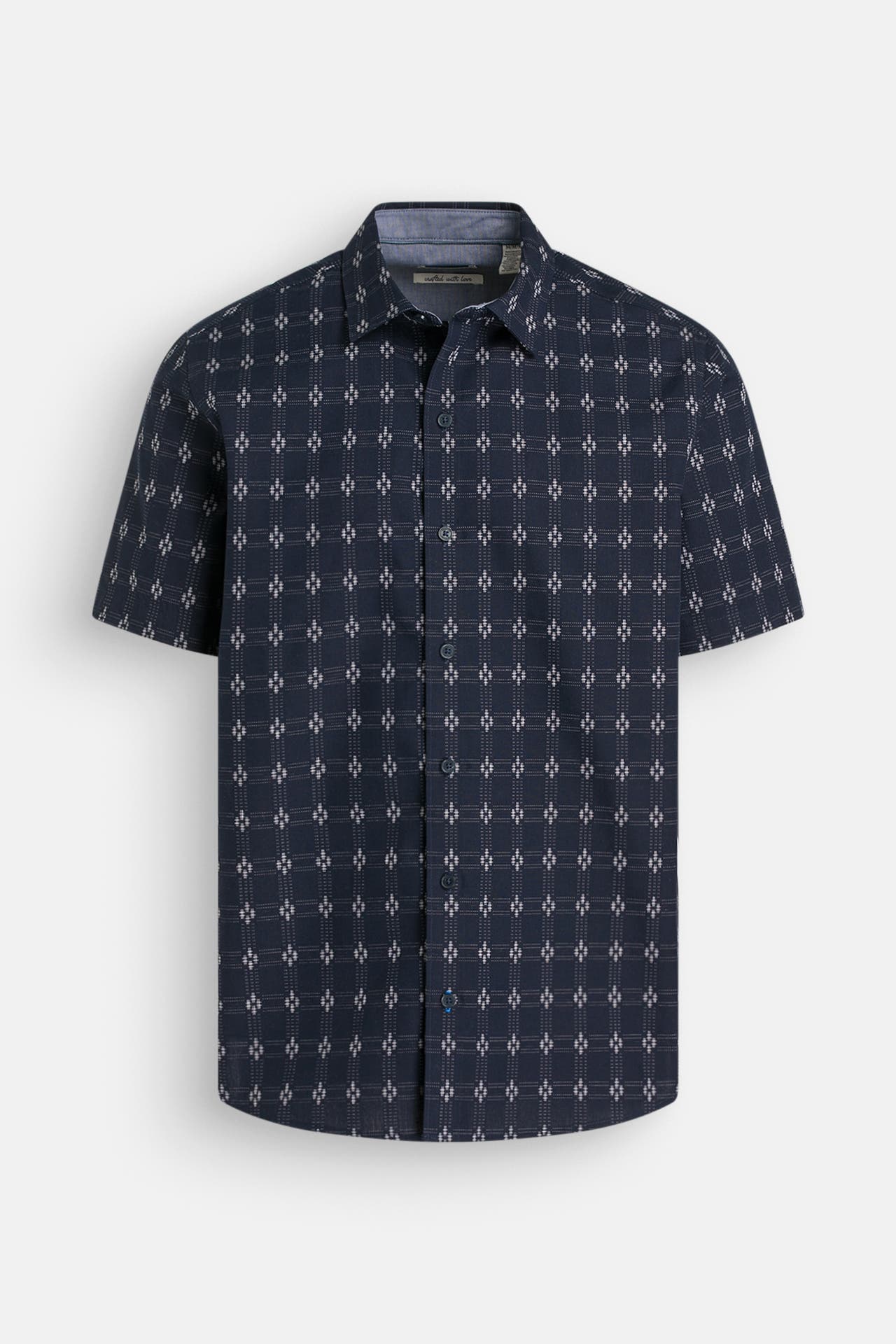SCOTCH & SODA Kurzarmhemd gemustert Regular Fit, Bild 1