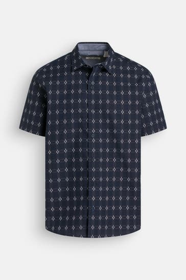 SCOTCH & SODA Kurzarmhemd gemustert Regular Fit