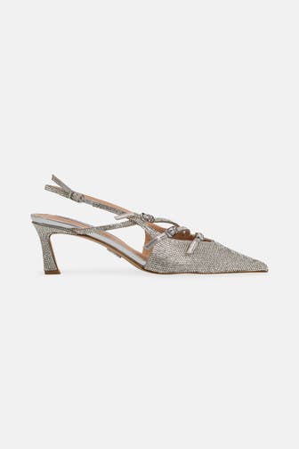 STEVE MADDEN Sling-Pumps 'Liana-R' silber