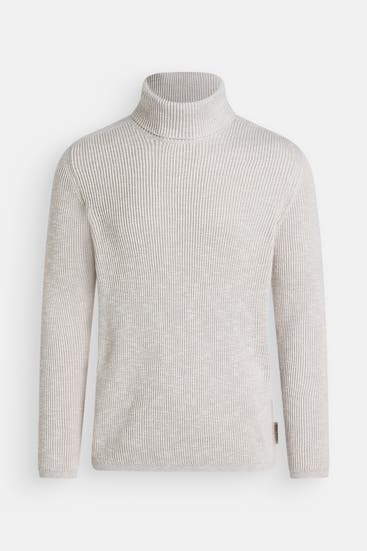 MARC O'POLO - Rollkragenpullover sand